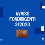 avviso fondirigenti 3/2023